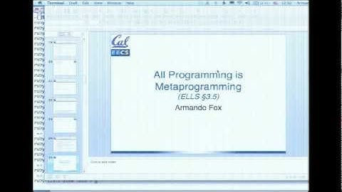 SaaS. 3.5 - Ruby Metaprogramming