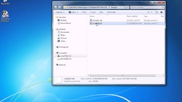 How To Use OpenOffice Writer Export To Multiple PDF Files Software