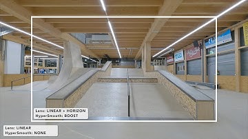 GoPro 9 Crop Factor, 2.7K, Linear VS Linear + Horizon Leveling + Hypersmooth