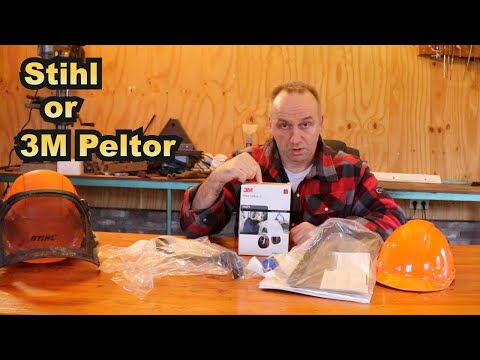 Chain Saw Safety Helmet: Stihl or 3M Peltor G3000
