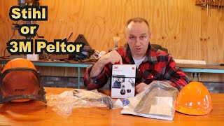 Chain Saw Safety Helmet: Stihl or 3M Peltor G3000
