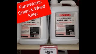 FarmWorks Grass & Weed Killer | Several Experiments | KimTownselYouTube