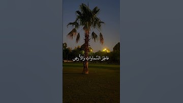 رب قد آتيتني من الملك وعلمتني من تأويل الأحاديث فاطر السموات والأرض من سورةً يوسف