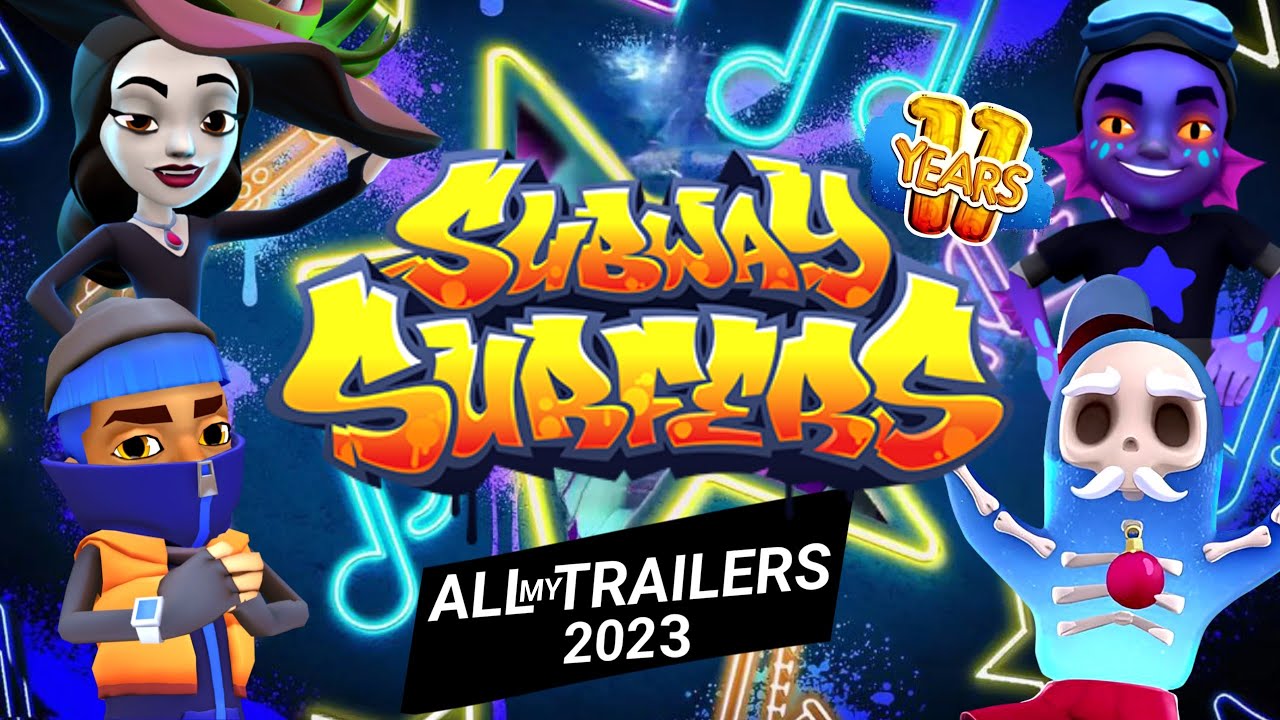 🎉Subway Surfers Все мои трейлеры 2023