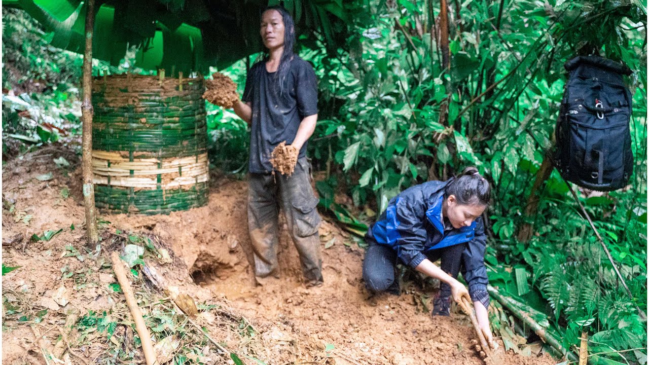 Natural Draft Furnace - Heavy Rain, Wilderness Alone, ep 174