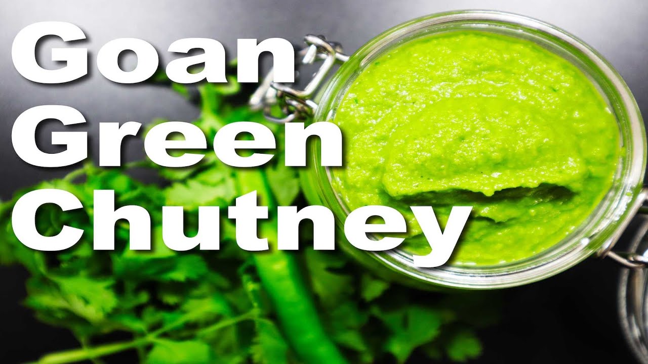 GOAN GREEN CHUTNEY GOAN RECIPES YouTube