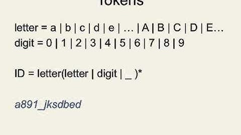 CSE 340 S16: 1-22-16 "Lexical Analysis pt. 3"