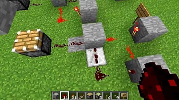 Minecraft Redstone Tutorial: RFB Ep. 11 Monostable Circuits (Pulse Generators)