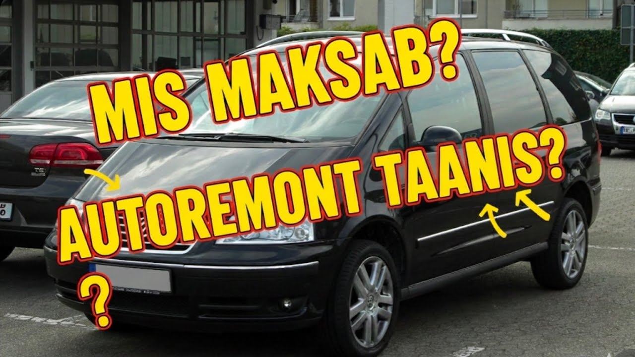 MIS MAKSAB AUTO remont TAANIS?! 😳 Päris hinnad!?