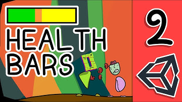 HEALTHBARS UNITY TUTORIAL [PART 2] COOL LOOKING HEALTHBARS