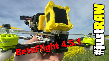 Quadmula Siren F5 with BetaFlight 4.5.1 neue PID Setting Test #justRAW