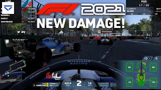F1 2021 Gameplay First Impressions | New Damage Model, Handling & HUD!