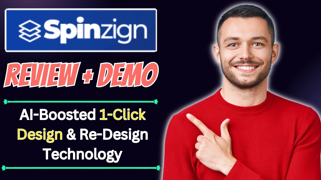 Spinzign Review With Demo [OTO, Bundle]🔥1-Click Designs With This AI