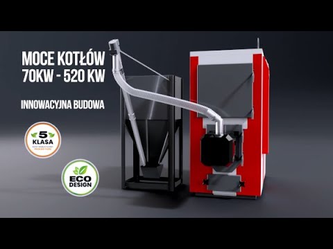 Kocioł pelletowy dużej
