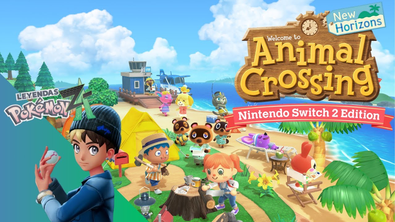 🔴 Probando la NUEVA Actualización de Animal Crossing!!! Un Poco de ShinyHunt en Leyendas ZA Tambien