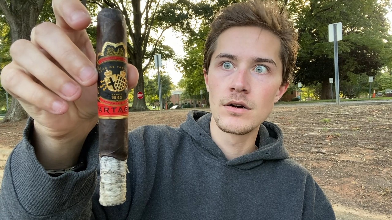 Smoking a Partagás Cigar for the First Time
