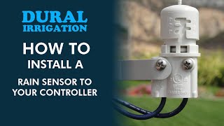 How to install a rain sensor to your Controler