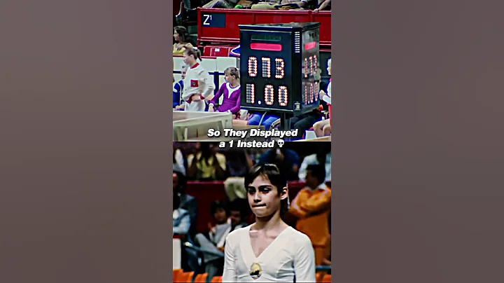But she still won Olympic gold!🤩 #gymnastics #sports #history #perfect10 #olympics #unevenbars