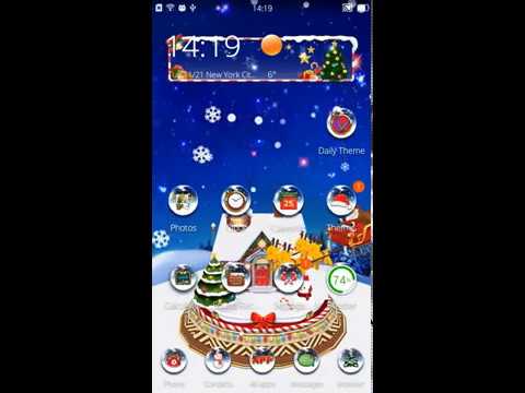 3D Merry Christmas Theme camera iphone 8 plus apk