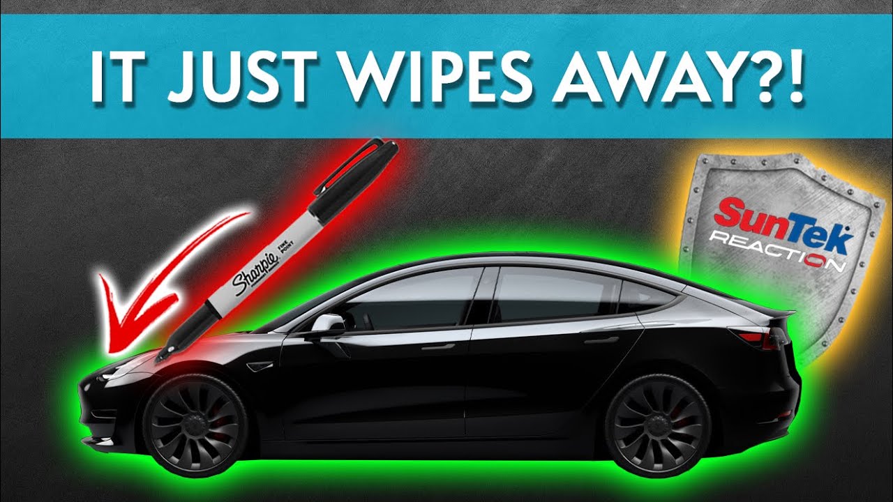 Suntek's Revolutionary New Protection Tesla Model 3 [4K]