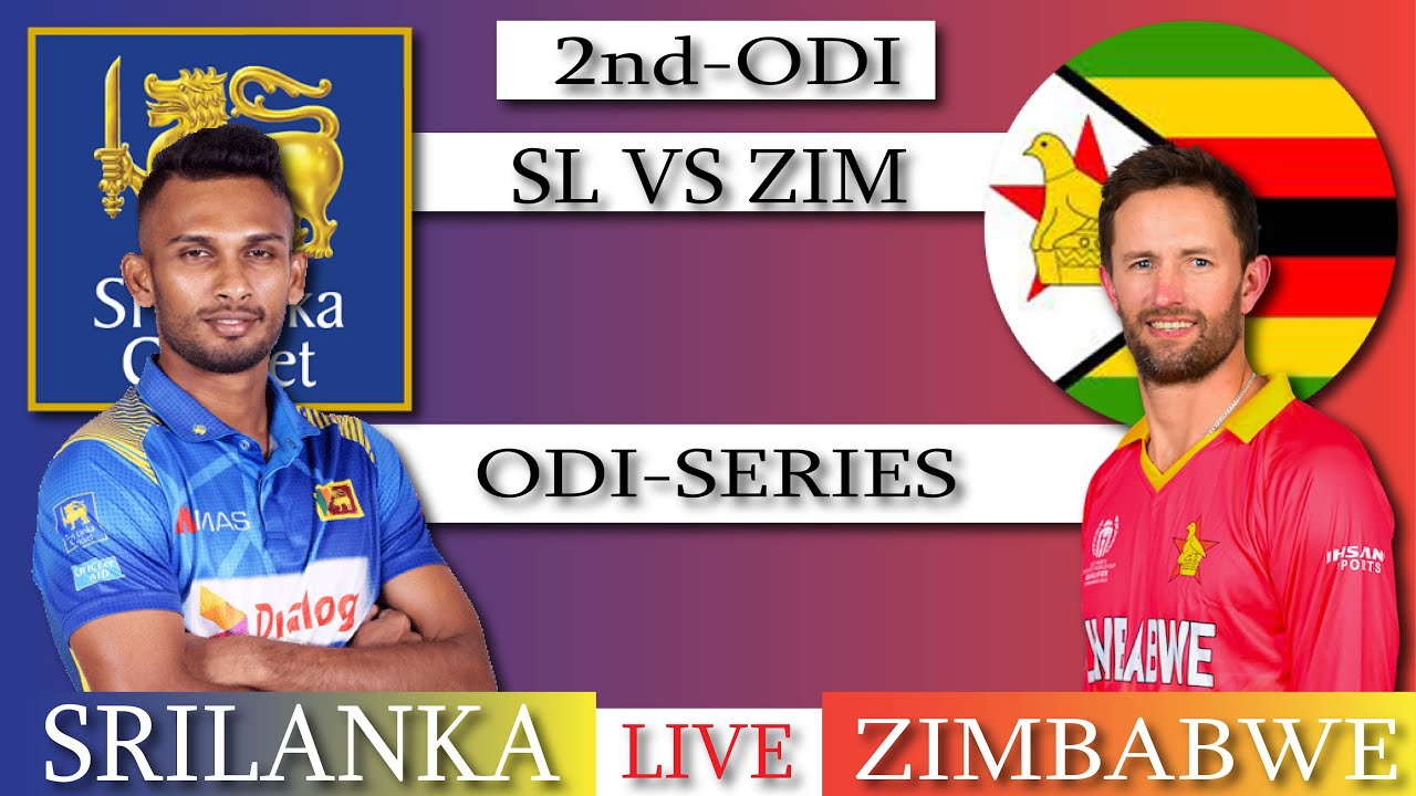 Sri Lanka vs Zimbabwe 2nd ODI Live Scores SL vs ZIM 1st ODI Live Scores & CommentarySPORTS