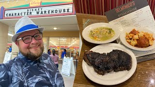 Delmonico’s Italian Steakhouse | Amazing Steaks & Pasta | Shopping At Disney’s Character Warehouse