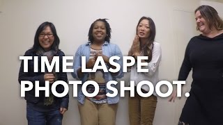 4 Women in a Time Lapse Photo Shoot | Go Pro Hero4