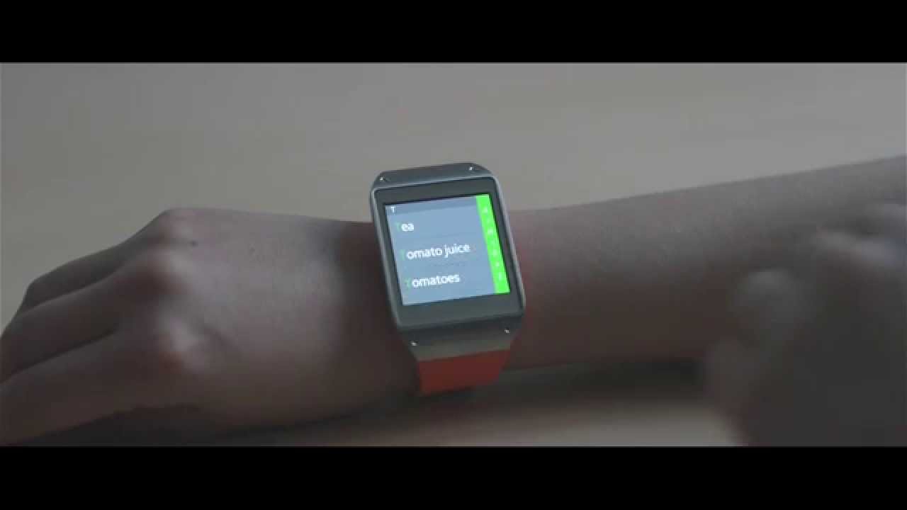 samsung galaxy gear app store