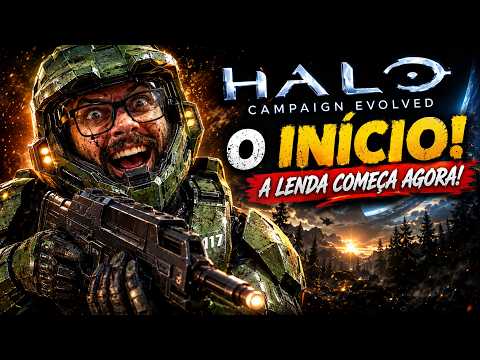 Halo: Combat Evolved Is HERE! 😱 The Beginning of the Legend | Gameplay in Portuguese - on RTX 307...
