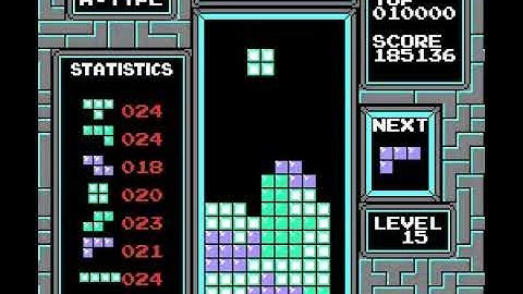 NES PAL Tetris 290k (Level 15 start)
