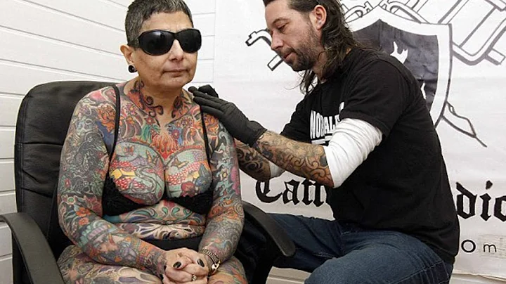 Blind Woman Has Tattoos All Over Her Body - Fran A...