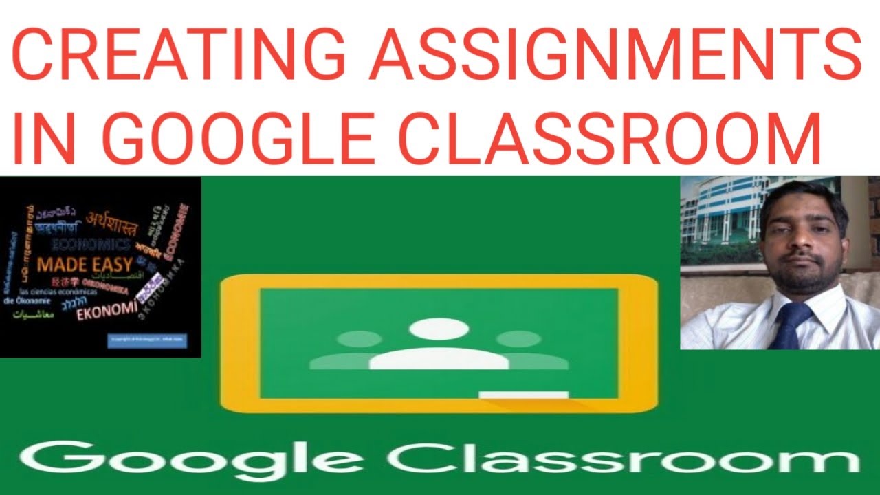 how to make a google classroom assignment