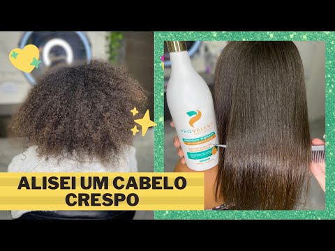 ALISEI UM CABELO CRESPO COM A PROGRESSIVA PREMIUM THERAPY / PROVALENT