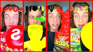 Korean Fire Noodles ASMR 🔥🥵 Insanely Spicy &amp; Crunchy!#asmr#eatingasmr