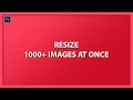 How to Resize Multiple Images at once in Photoshop with Image Processor | Resize Images with Batch