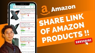 How to Share Link of Amazon Products !