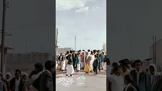 كل عام وأنتم بخير.. صورة أرشيفية رائعة من الستينات لمسجد الغاوي تُظهر فرحة المصلين بعد صلاة العيد.