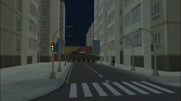 City Scene Unity Engine