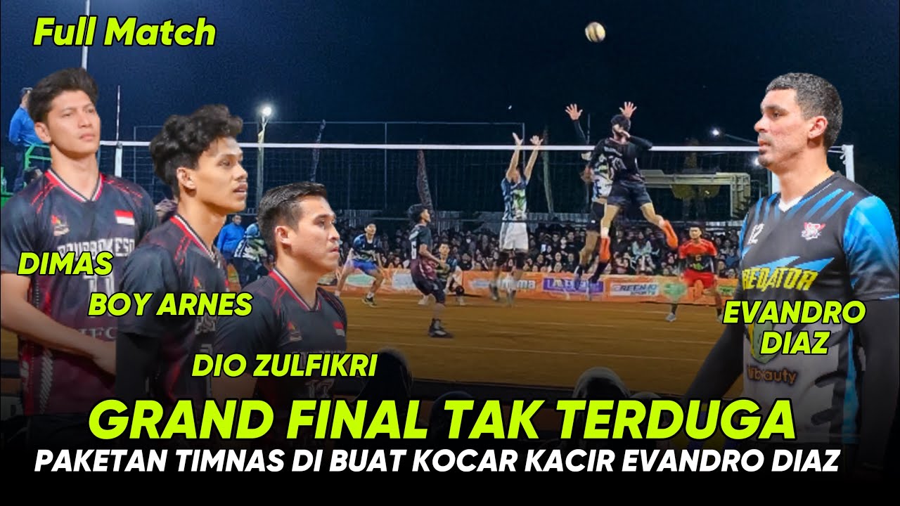 VOLI TERBARU DIMAS SAPUTRA BOY ARNES DIO ZULFIKRI DI FINAL WAJRACYENA CUP 2025