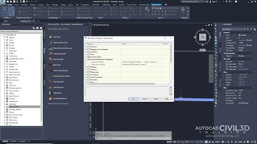 Modifying the Subassembly Name Template in Civil 3D