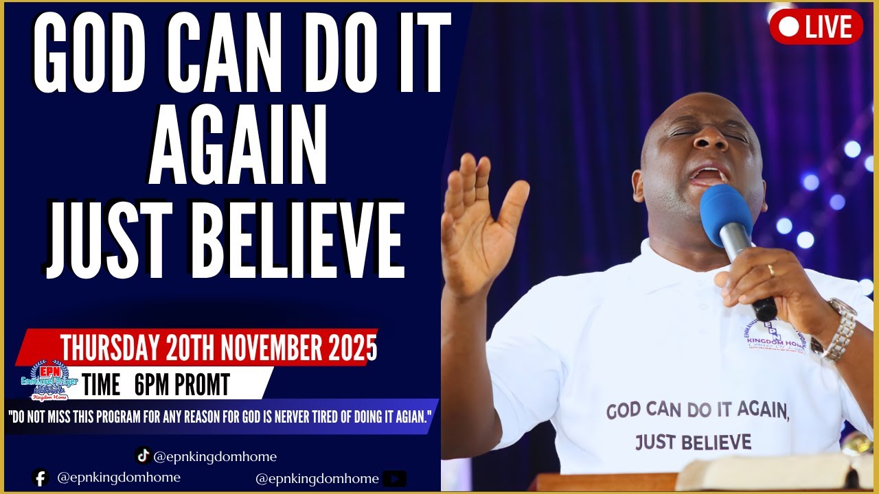 GOD CAN DO IT AGAIN JUST BELIEVE - YouTube