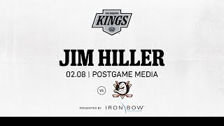 Head Coach Jim Hiller | 02.08 LA Kings fall to Anaheim Ducks in a Shootout
