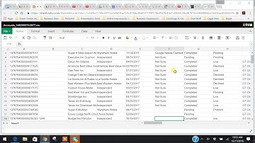 ZOHO Speadsheet Training Video