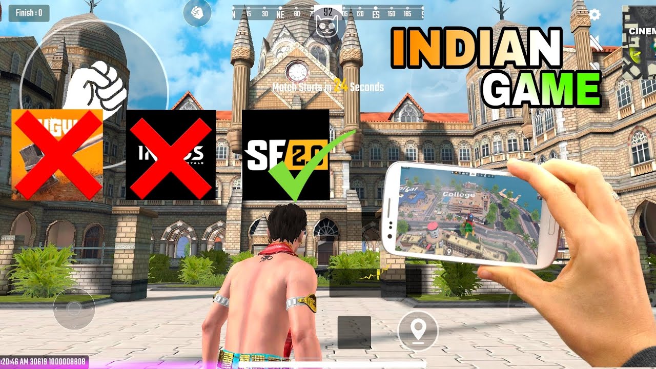 BEST BATTLE ROYALE GAME WORKS ON 2GB RAM INDIAN GAME SCARFALL 2.0