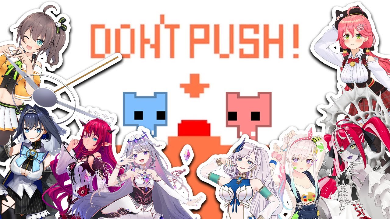 Hololive Girls Raging At Each Other On The Button Level In Pico Park [ Hololive JP/EN/ID ]