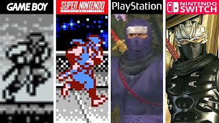 Evolution Of Ninja Gaiden Games