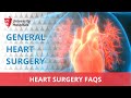 Heart surgery faqs  general heart surgery