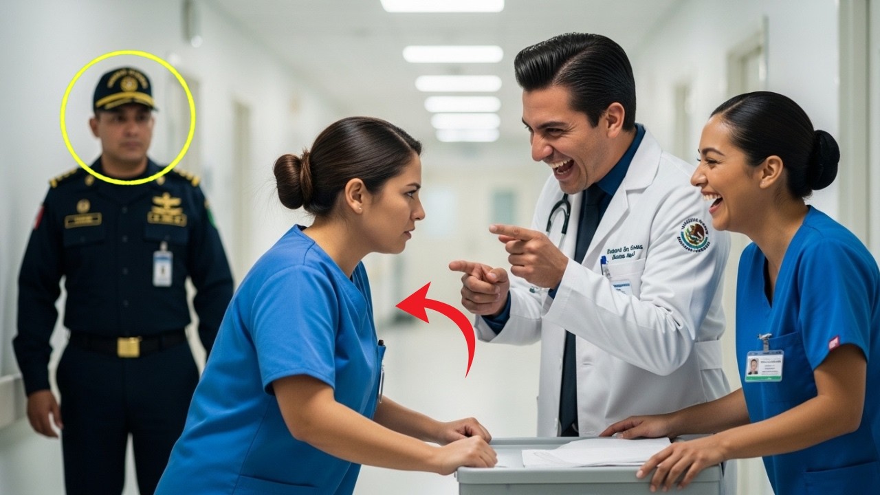 La nueva enfermera habló, los médicos rieron — hasta que el comandante de la Marina de México...