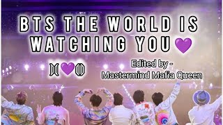 BTS THE WORLD IS WATCHING YOU... Struggles to unstoppable success.... 💜💜💜💜💜💜💜