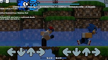 FNF Sonic vs Roblox But Something